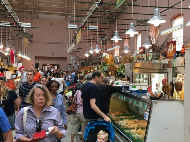 Eastern Market de DC é tombado e foi renovado Foto Silvio Cioffi-V!VA 2