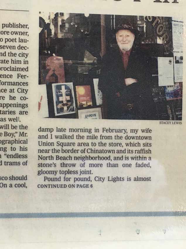 City Lights é endereço da vanguarda literária Foto Silvio Cioffi - V!VA 5