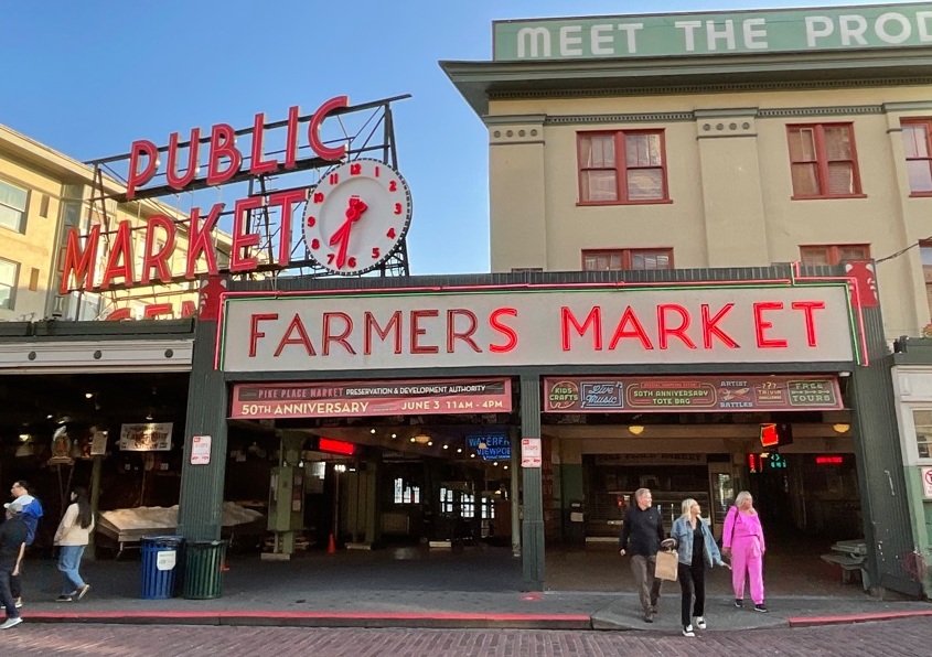 Meio hippie, mercadão Pike Place é a sala de visitas de Seattle Foto 50 Silvio Cioffi – V!VA