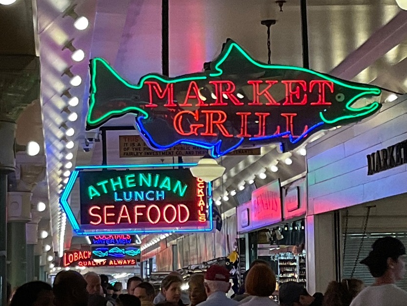 Meio hippie, mercadão Pike Place é a sala de visitas de Seattle Foto 20 Silvio Cioffi – V!VA