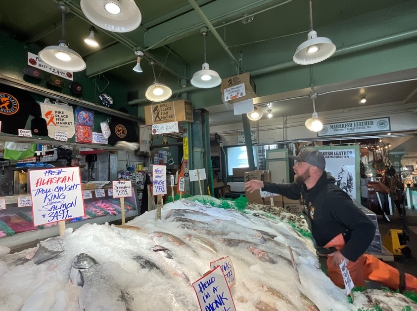 Meio hippie, mercadão Pike Place é a sala de visitas de Seattle Foto 37 Silvio Cioffi – V!VA
